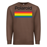 Chestnut polaroid color spectrum horizontal Premium Sweatshirt - linhVisuals