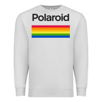 Polaroid Color Spectrum Horizontal Premium Sweatshirt | Teevron