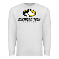 Oatmeal Heather michigan tech huskies Premium Sweatshirt - linhVisuals