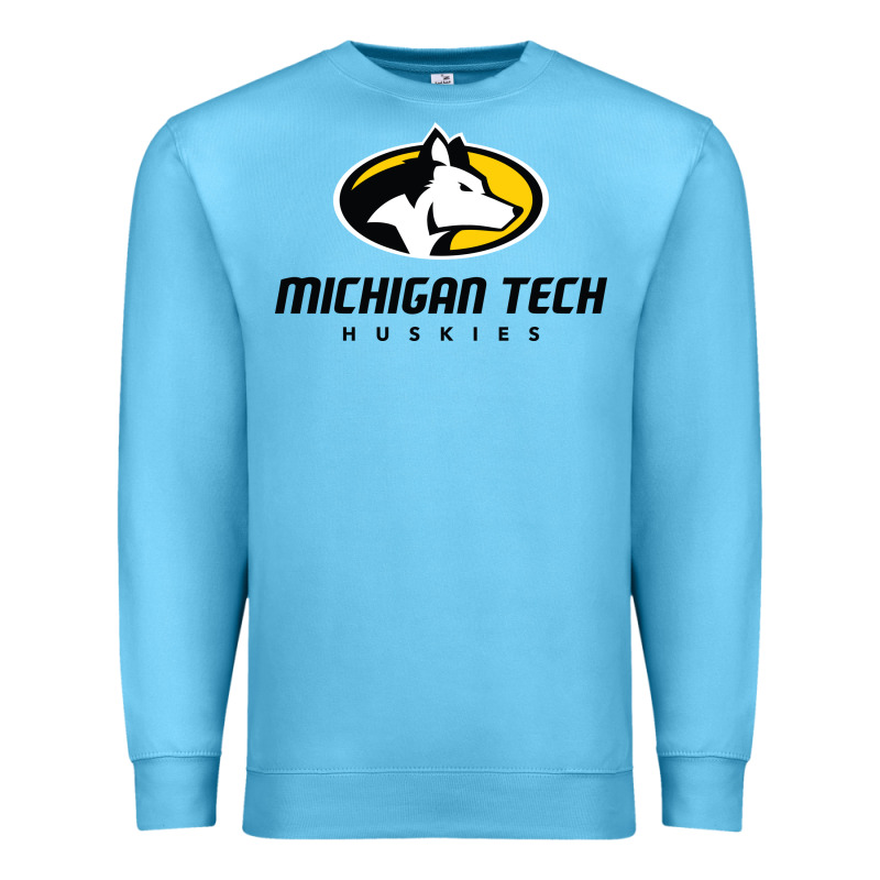 Michigan Tech Huskies Premium Sweatshirt by linhVisuals | Teevron