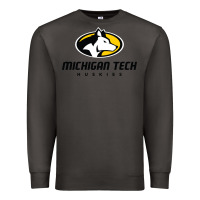 Smoke michigan tech huskies Premium Sweatshirt - linhVisuals