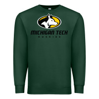 Sports Green michigan tech huskies Premium Sweatshirt - linhVisuals