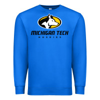True Royal michigan tech huskies Premium Sweatshirt - linhVisuals
