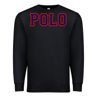Black polo Premium Sweatshirt - linhVisuals