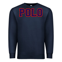 Navy polo Premium Sweatshirt - linhVisuals