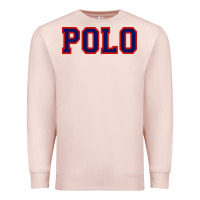 Pale Pink polo Premium Sweatshirt - linhVisuals