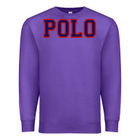 Purple polo Premium Sweatshirt - linhVisuals