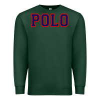 Sports Green polo Premium Sweatshirt - linhVisuals