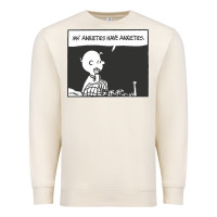 Sandshell my anxieties have anxieties   peanuts Premium Sweatshirt - linhVisuals
