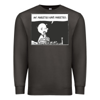 Smoke my anxieties have anxieties   peanuts Premium Sweatshirt - linhVisuals