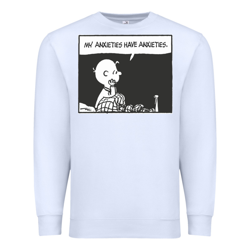 My Anxieties Have Anxieties   Peanuts Premium Sweatshirt by linhVisuals | Teevron