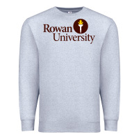 Heather Grey rowan university Premium Sweatshirt - linhVisuals