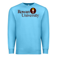 Ocean Blue rowan university Premium Sweatshirt - linhVisuals