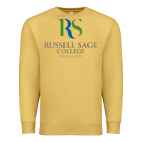 Antique Gold russell sage college Premium Sweatshirt - linhVisuals
