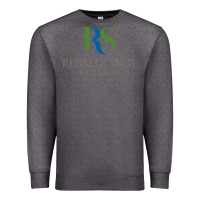 Charcoal Heather russell sage college Premium Sweatshirt - linhVisuals