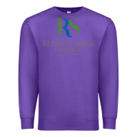 Purple russell sage college Premium Sweatshirt - linhVisuals