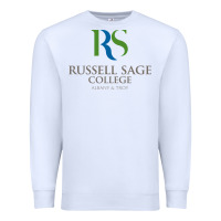 White russell sage college Premium Sweatshirt - linhVisuals