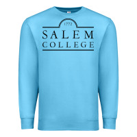 Ocean Blue salem college Premium Sweatshirt - linhVisuals