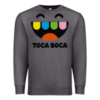 Charcoal Heather toca Premium Sweatshirt - linhVisuals
