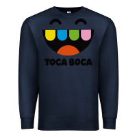 Navy toca Premium Sweatshirt - linhVisuals