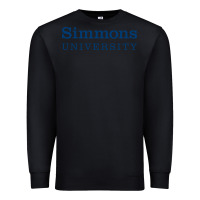 Black simmons university Premium Sweatshirt - linhVisuals