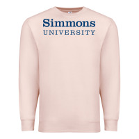 Pale Pink simmons university Premium Sweatshirt - linhVisuals