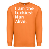 Carrot luckiest man alive Premium Sweatshirt - linhVisuals