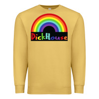 Antique Gold dick house Premium Sweatshirt - linhVisuals
