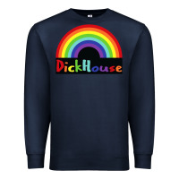 Navy dick house Premium Sweatshirt - linhVisuals