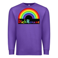 Purple dick house Premium Sweatshirt - linhVisuals