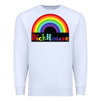 White dick house Premium Sweatshirt - linhVisuals