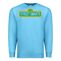 Ocean Blue street smarts   john mulaney Premium Sweatshirt - linhVisuals