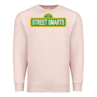 Pale Pink street smarts   john mulaney Premium Sweatshirt - linhVisuals