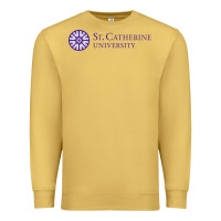 Antique Gold st. catherine university Premium Sweatshirt - linhVisuals