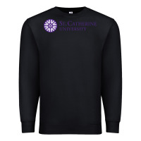Black st. catherine university Premium Sweatshirt - linhVisuals