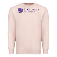 Pale Pink st. catherine university Premium Sweatshirt - linhVisuals