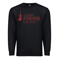 Black st. john fisher collage Premium Sweatshirt - linhVisuals