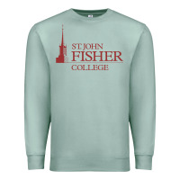 Seafoam st. john fisher collage Premium Sweatshirt - linhVisuals