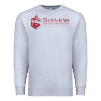 Heather Grey stevens institute of technology Premium Sweatshirt - linhVisuals
