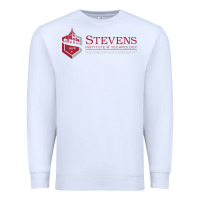 White stevens institute of technology Premium Sweatshirt - linhVisuals