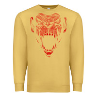 Antique Gold primal onnit t chimp Premium Sweatshirt - linhVisuals