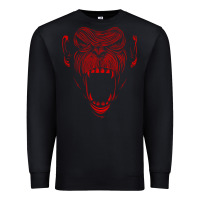 Black primal onnit t chimp Premium Sweatshirt - linhVisuals