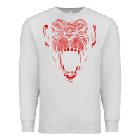 Dove Grey primal onnit t chimp Premium Sweatshirt - linhVisuals