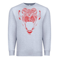 Heather Grey primal onnit t chimp Premium Sweatshirt - linhVisuals