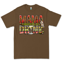 Cacao Mama needs a drink mother's day Premium Tee - HowdyJamesFarm