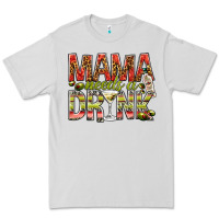 Dove Grey Mama needs a drink mother's day Premium Tee - HowdyJamesFarm