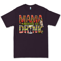 Plum Mama needs a drink mother's day Premium Tee - HowdyJamesFarm