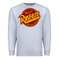 Heather Grey Rust Eze Premium Sweatshirt - linhVisuals