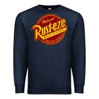 Navy Rust Eze Premium Sweatshirt - linhVisuals