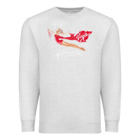 Oatmeal Heather princess diana virgin atlantic fly atlantic Premium Sweatshirt - linhVisuals